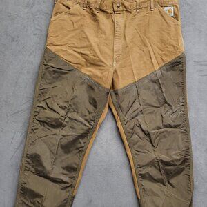 Vintage Carhartt Canvas Brush/Briar/Bird Pants Men's 44x30 1989‎ USA Union Made